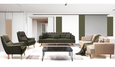 Asos Plus Salon Takımı